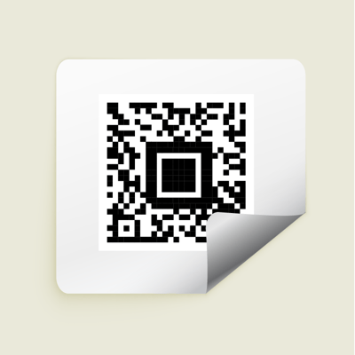 qr sticker